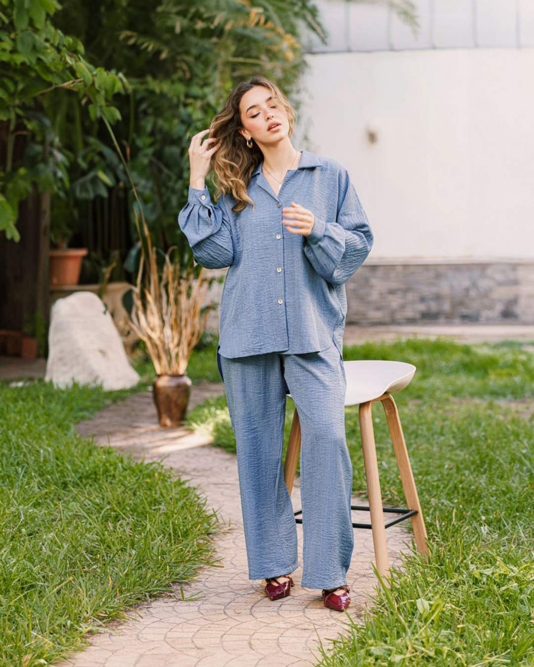 Chemise et Pantalon en Lin