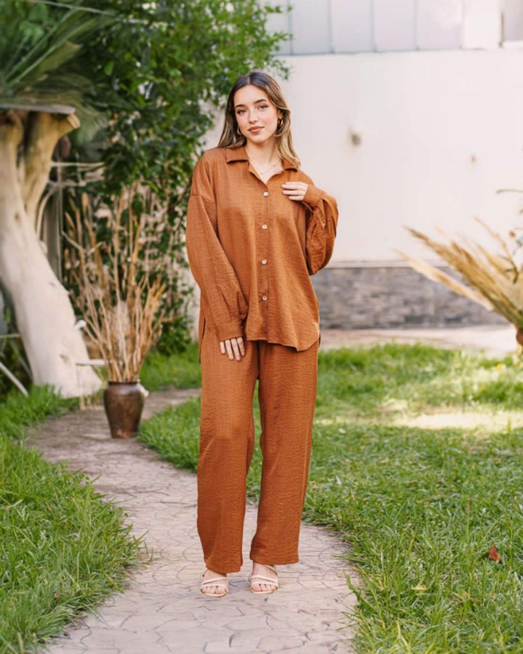 Chemise et Pantalon en Lin