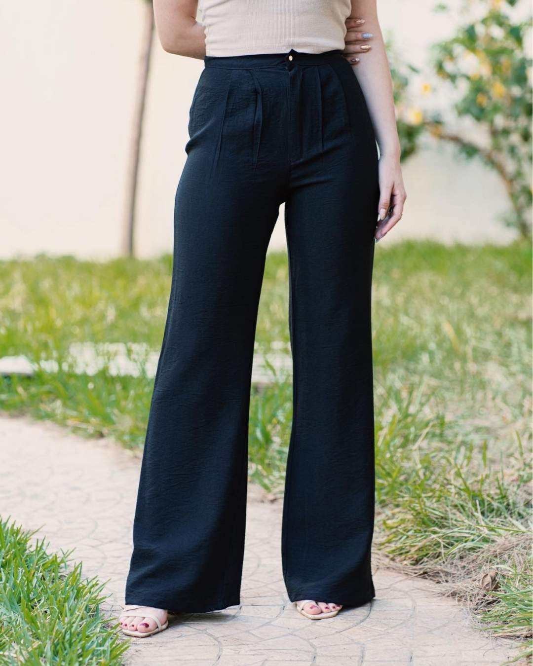 Pantalon en Lin