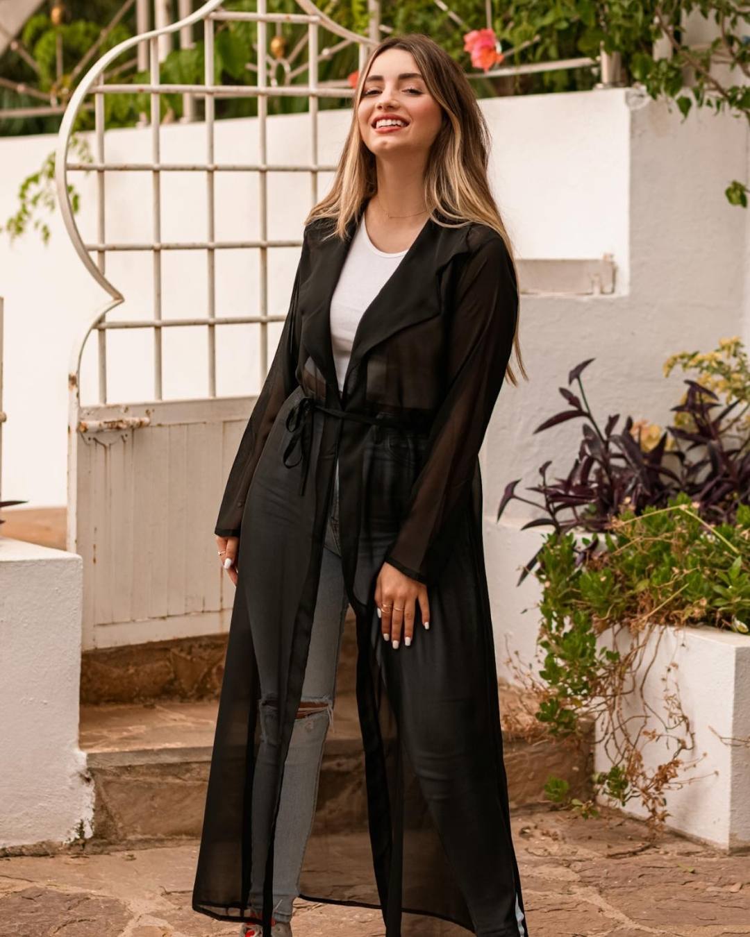 Kimono Col Blazer Noir