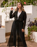 Kimono Col Blazer Noir