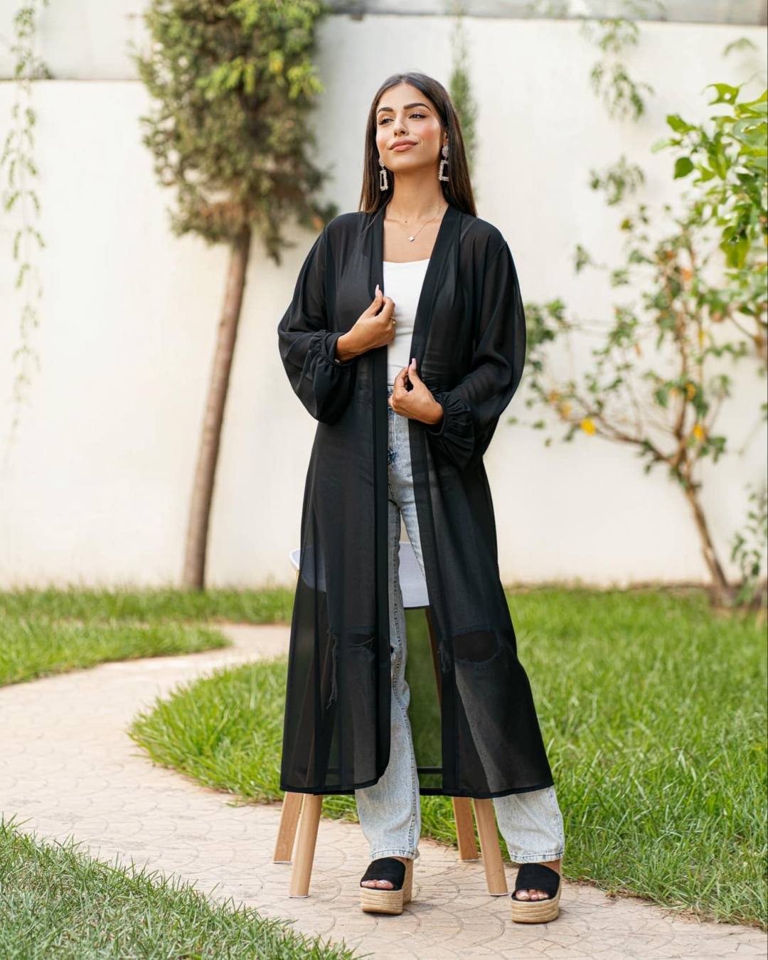 Kimono en Mousseline