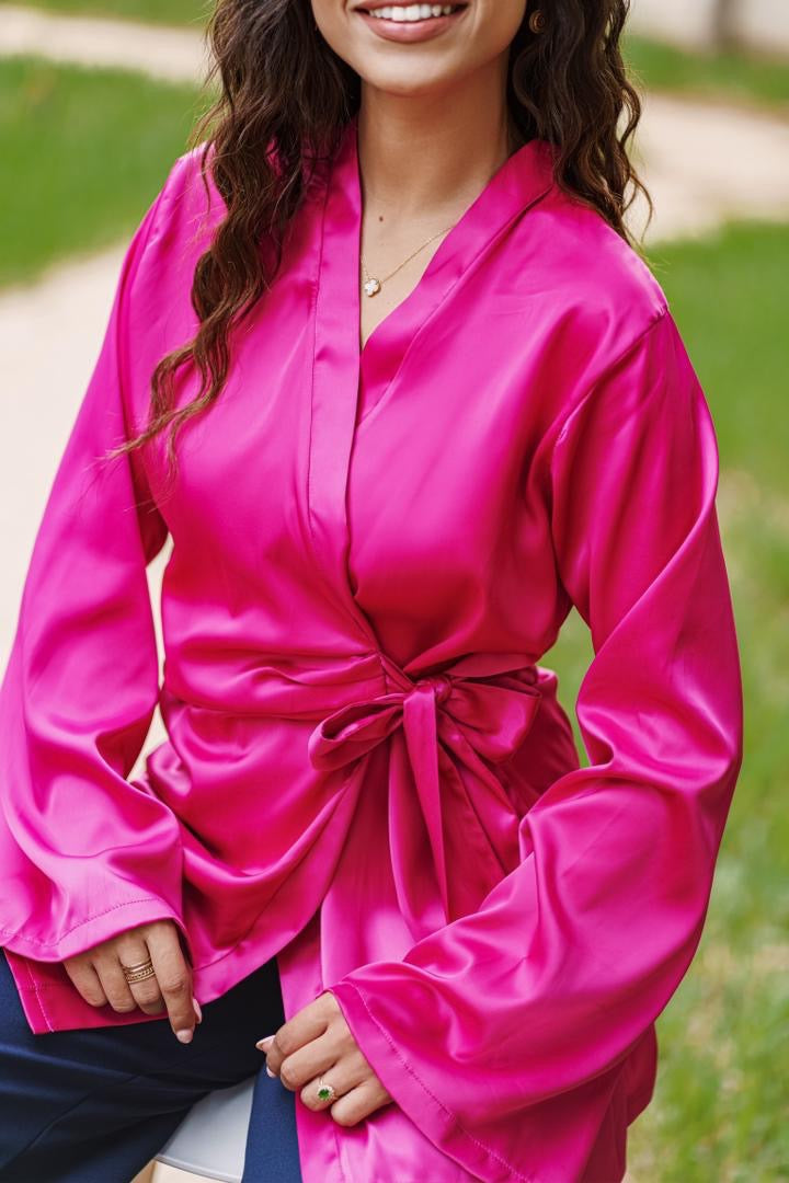 VESTE KIMONO DRAPPÉE