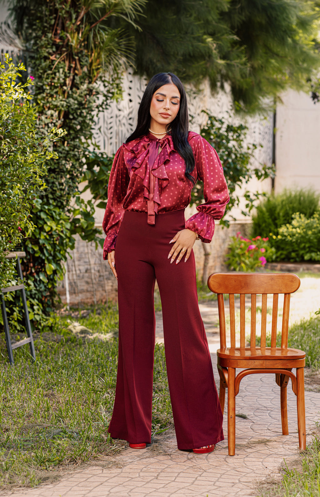 PANTALON PALAZZO EVASÉ