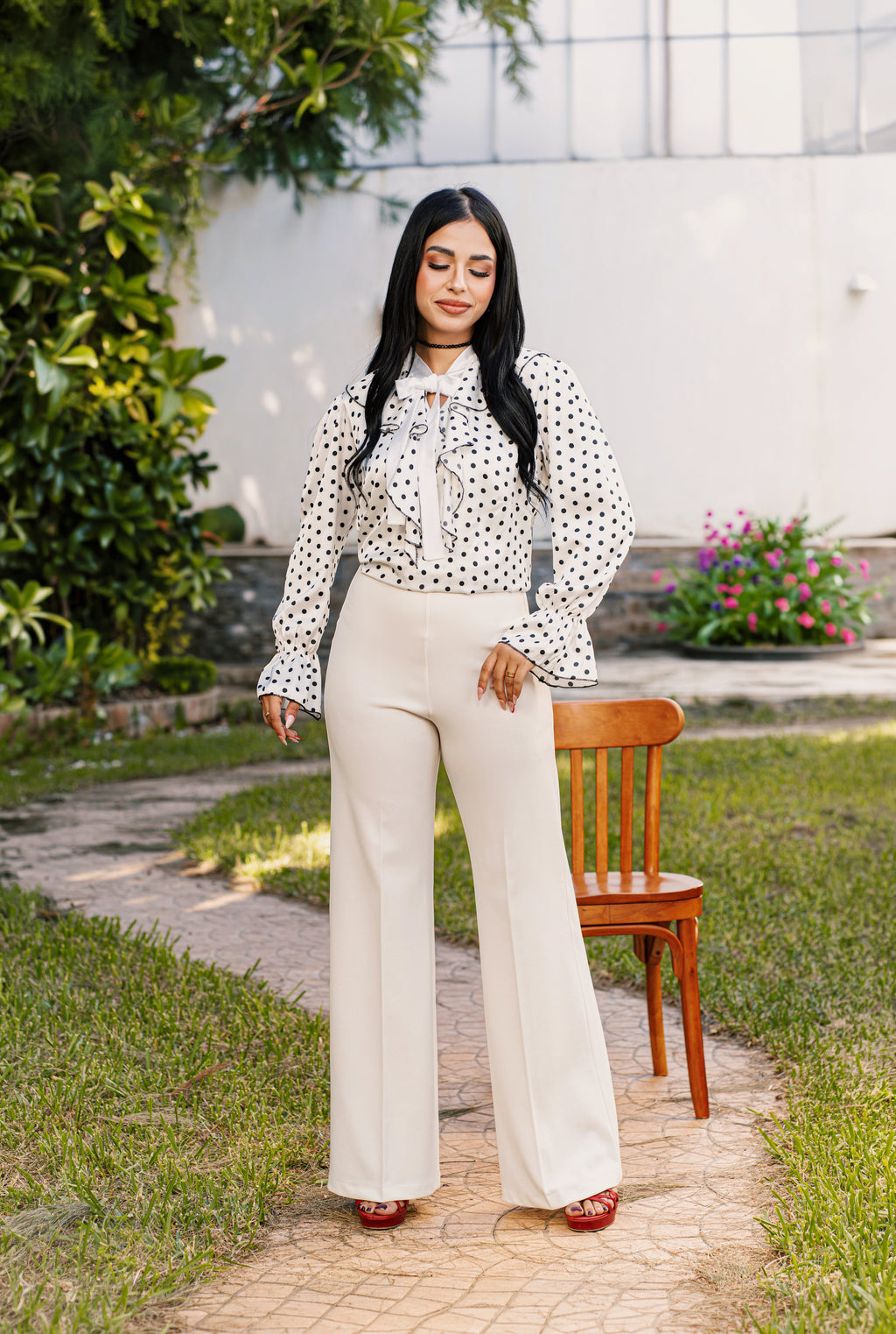 PANTALON PALAZZO EVASÉ