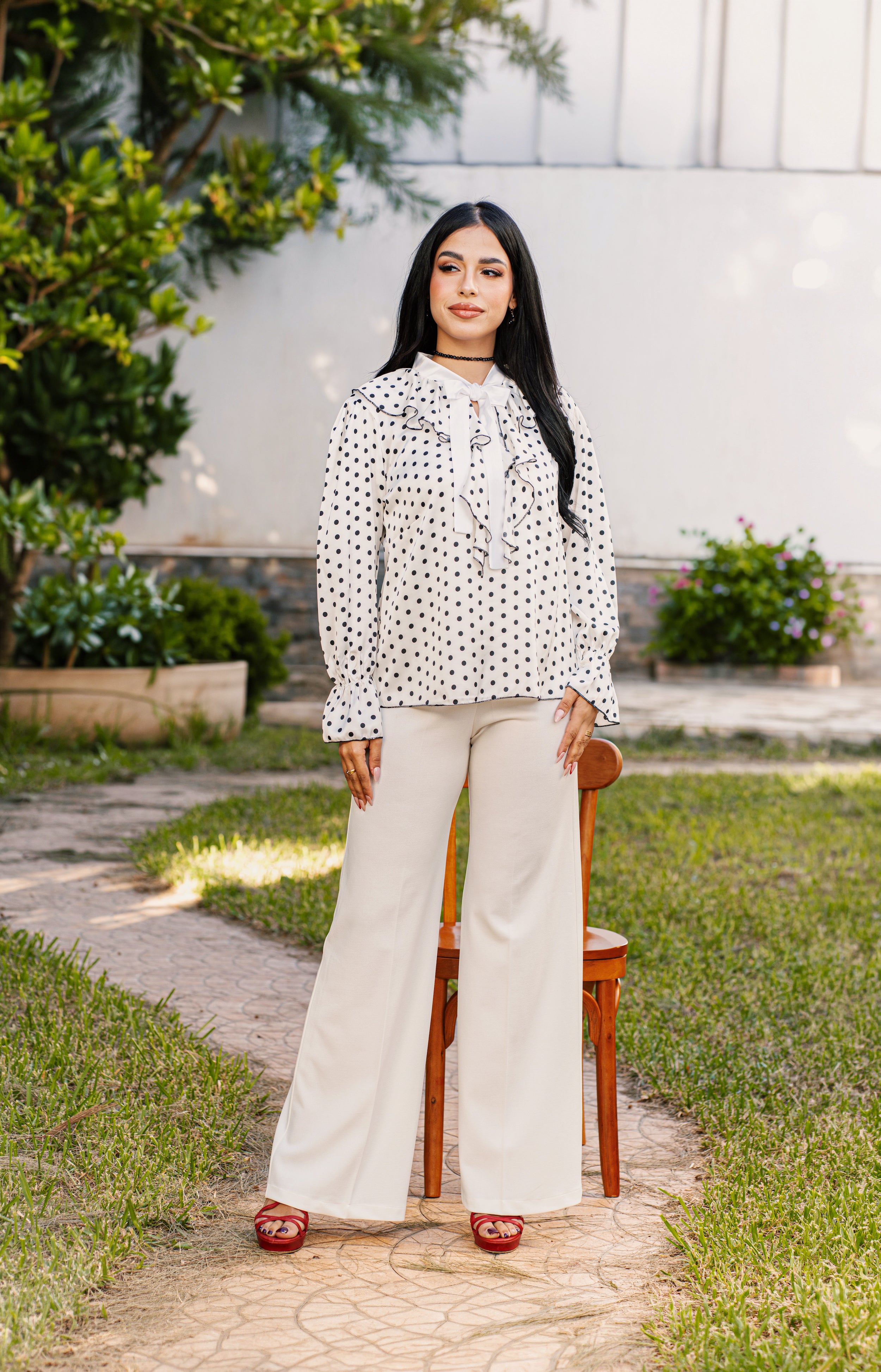 PANTALON PALAZZO EVASÉ